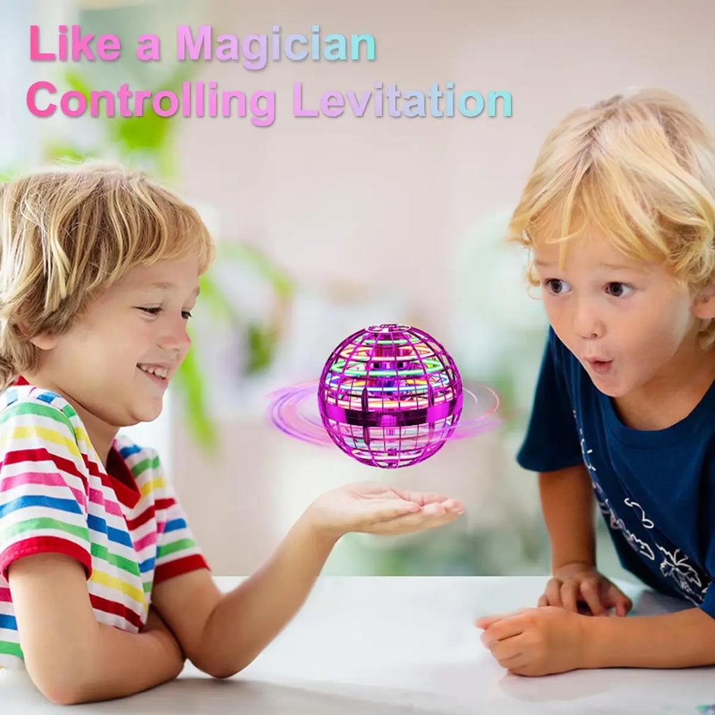 MagicFloater – 360° Flying Ball | Gesture Controlled | LED Show