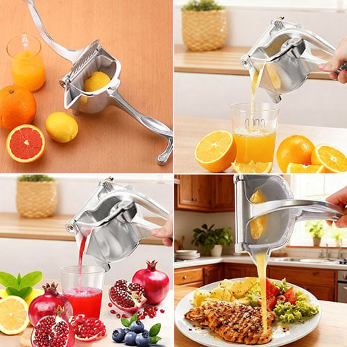 Stop Wasting Money On Fruit: This Heavy-Duty Squeezer Gets Every Last Drop—No Electric Juicer Needed Hover Image
