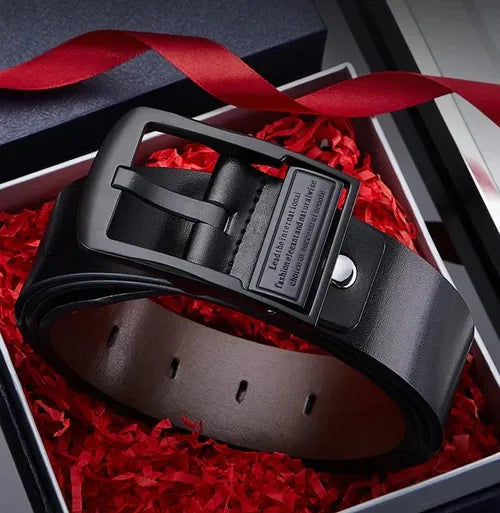 🎁Sale: 50% OFF For A Limited Time⏳Men's Business Leather Belt Hover Image