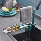 our Dish Sponge Stays Wet and Smelly – This Rack Has a Thickening Drain Box That Keeps Everything Dry and Hygienic