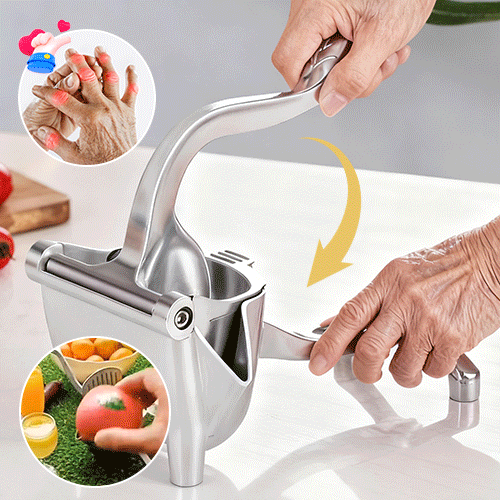 Stop Wasting Money On Fruit: This Heavy-Duty Squeezer Gets Every Last Drop—No Electric Juicer Needed