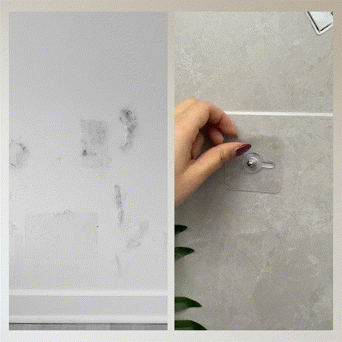 🔥🔥Self Adhesive Nails Wall Mount Non-Trace Screw Hook Stickers(10pcs)