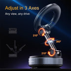 Tired of Car Phone Holders That Can't Hold? This One Has Dual Magnets & Strong Suction Base