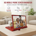 🥳2026 HOT SALE🥳Your Phone Screen Feels Too Small for Sharing Videos with Friends – This Magnifier Turns It into a Group-Friendly Display