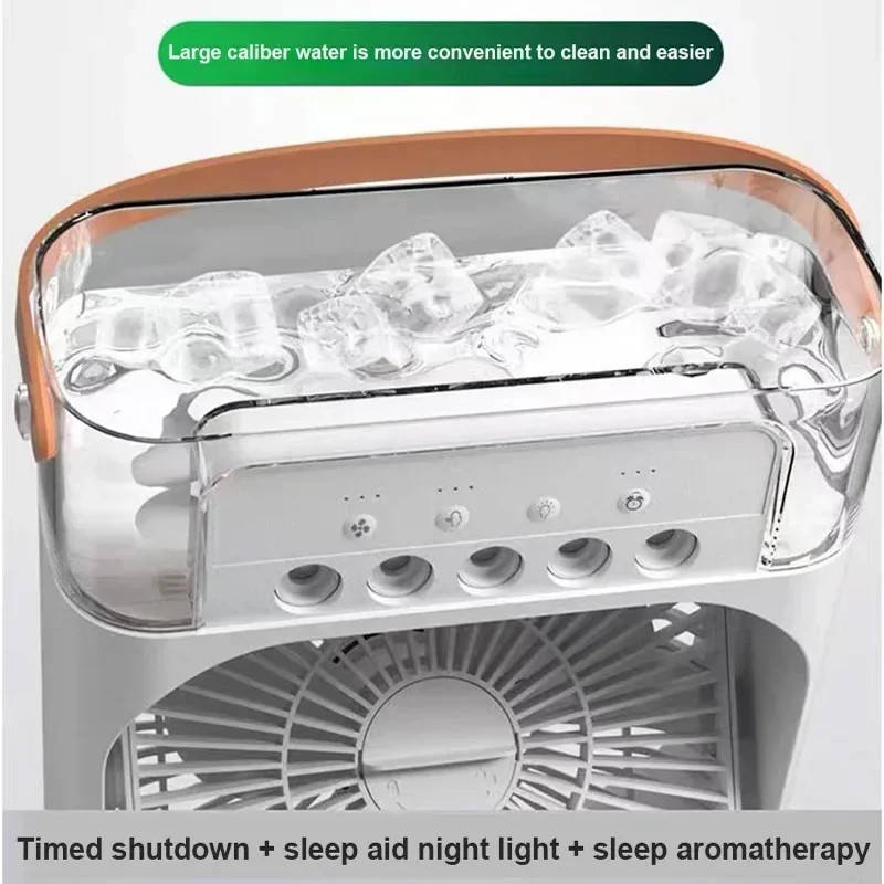 Sweating Even with the Fan On? Add Ice and Turn It into a Personal Air Cooler