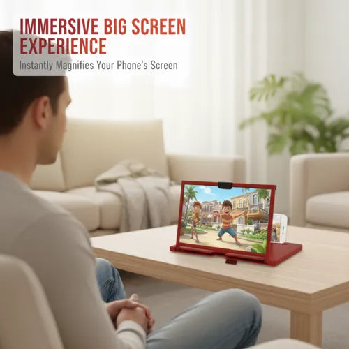 🥳2026 HOT SALE🥳Your Phone Screen Feels Too Small for Sharing Videos with Friends – This Magnifier Turns It into a Group-Friendly Display