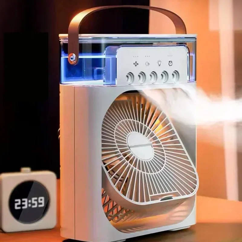 Sweating Even with the Fan On? Add Ice and Turn It into a Personal Air Cooler