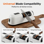 🥳2026 HOT SALE🥳3-Stage Electric & Manual Knife Sharpener