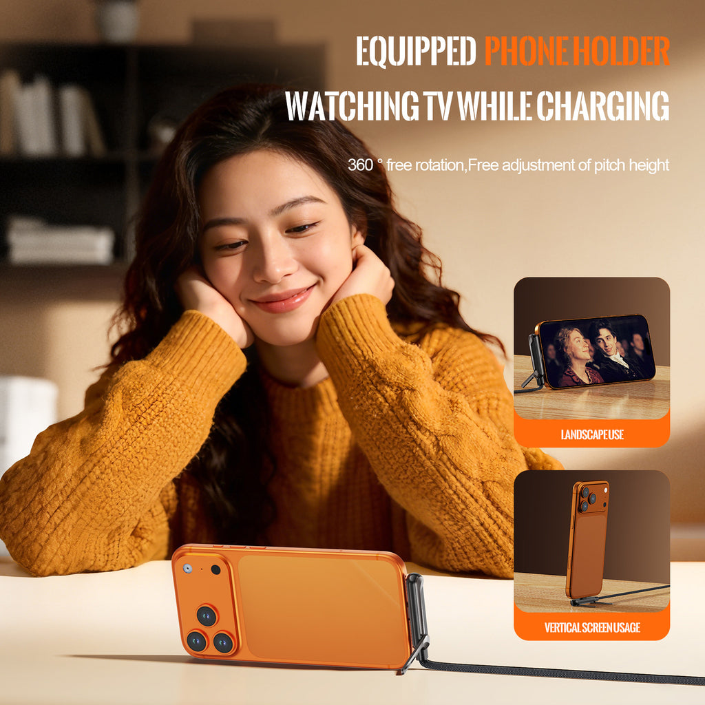 Hate Holding Your Phone While It Charges? This Foldable Stand Sets You Free