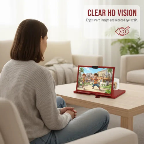 🥳2026 HOT SALE🥳Your Phone Screen Feels Too Small for Sharing Videos with Friends – This Magnifier Turns It into a Group-Friendly Display