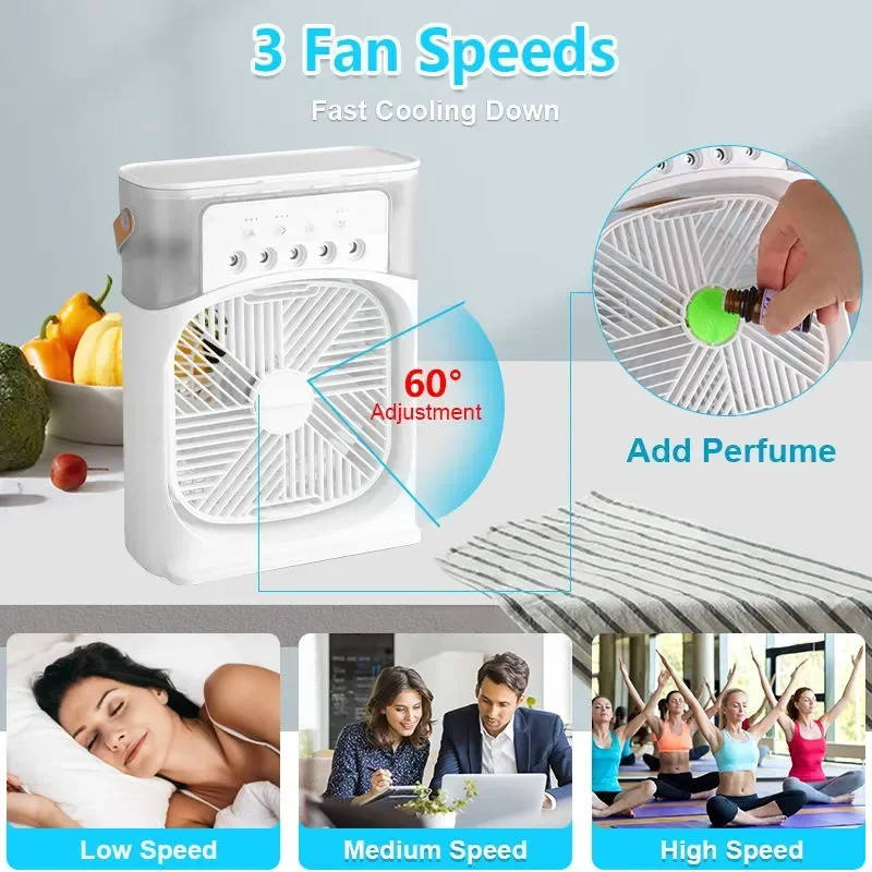 Sweating Even with the Fan On? Add Ice and Turn It into a Personal Air Cooler
