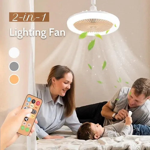 ☀️Summer Picks -🍃Remote Control Aromatherapy Ceiling Fan with Light Hover Image