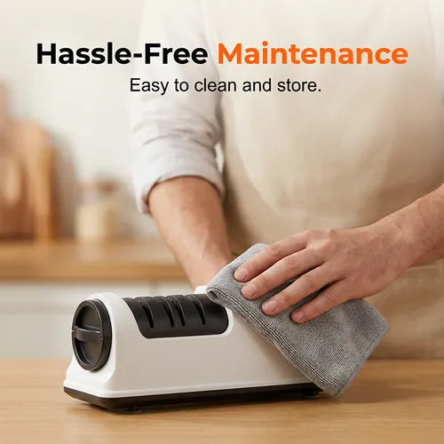 🥳2026 HOT SALE🥳3-Stage Electric & Manual Knife Sharpener