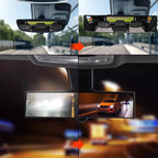 Wide Car Curved Rear View Mirror