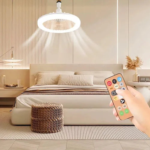 ☀️Summer Picks -🍃Remote Control Aromatherapy Ceiling Fan with Light Main Image